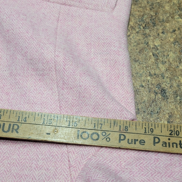 Talbots WOOL SHETLAND JACKET - BICOLOR HERRINGBONE SIZE 2 - Picture 10 of 14